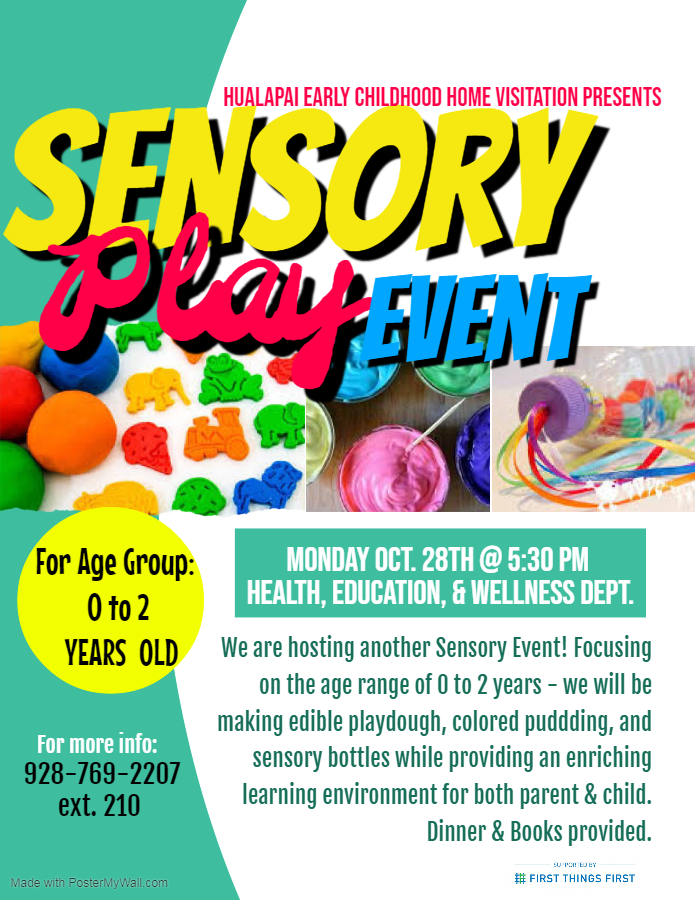 Sensory Play Event Ages 0-2 | The Hualapai Tribe Website